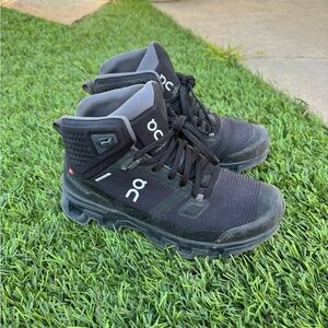 On Running Women's Black High-Top Sneakers